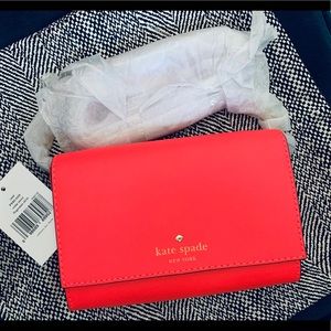 NWT kate spade NEW YORK Bright Pink Crossbody Bag